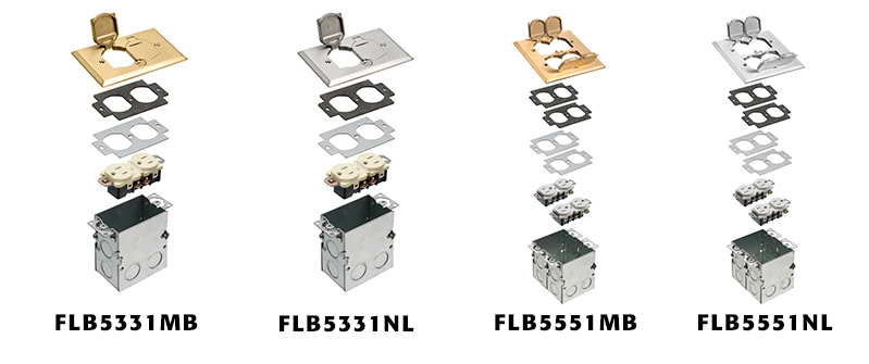 Kit Part Numbers: FLB5331MB, FLB5331NL, FLB5551MB, and FLB5551NL