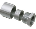 three piece coupling for rigid and IMC