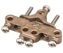 bronze grounding bridge clamp