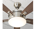 fan mounted to ceiling grid