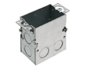 steel single gang floor box