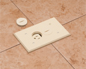 floorbox in tiled floor