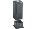 post or deck mount for outdoor light fixtures, GFCI devices, or low voltage devices