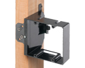 adjustable depth mounting bracket on wooden stud