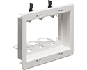 three gang recessed low voltage mounting bracket